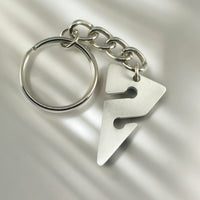 Line Arrow Keychain – Cave Diving Collection - Pewter