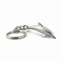 Dolphin Keychain – Sea Life Collection – Pewter