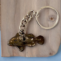 Clown Fish Keychain – Sea Life Collection - Pewter