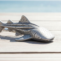Whale Shark Keychain – Sea Life Collection – Pewter