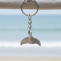 Whale Fluke Keychain – Sealife Collection - Pewter