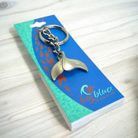 Whale Fluke Keychain – Sealife Collection - Pewter