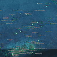 Key West Fishing Spots - Coastal Numbers