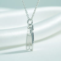 Dive Fin Necklace – Diver’s Collection – Sterling Silver