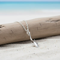 Reef Shark Necklace - Mini Sterling Collection - Sterling Silver