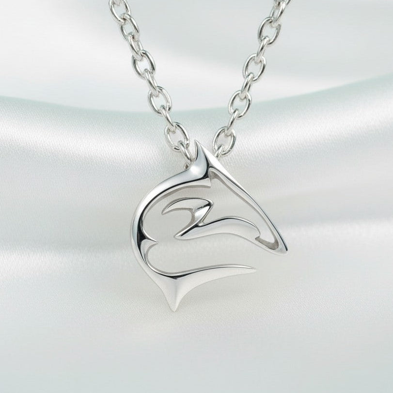 "Frenzy" Shark Necklace – Mini Sterling Collection - Sterling Silver