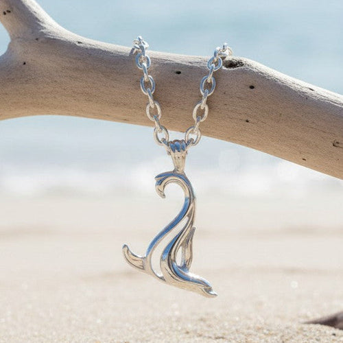 Sea Lion "Salty" Pendant Necklace –  Mini Collection - Sterling Silver
