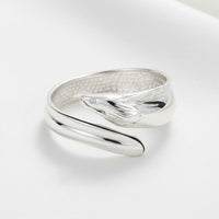 Moray Eel Adjustable Ring – Sea Life Collection - Sterling Silver