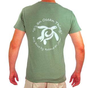 Men´s T-Shirt - "It's an Ocean Thing" - Ocean Traveler Collection - Cotton & Recycled plastic bottles