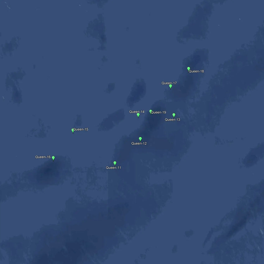 Marathon Fishing Spots - Offshore Deep Drop Numbers