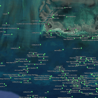 Marquesas Fishing Spots -  GPS Numbers