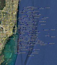 Miami Fishing Spots - Offshore Numbers