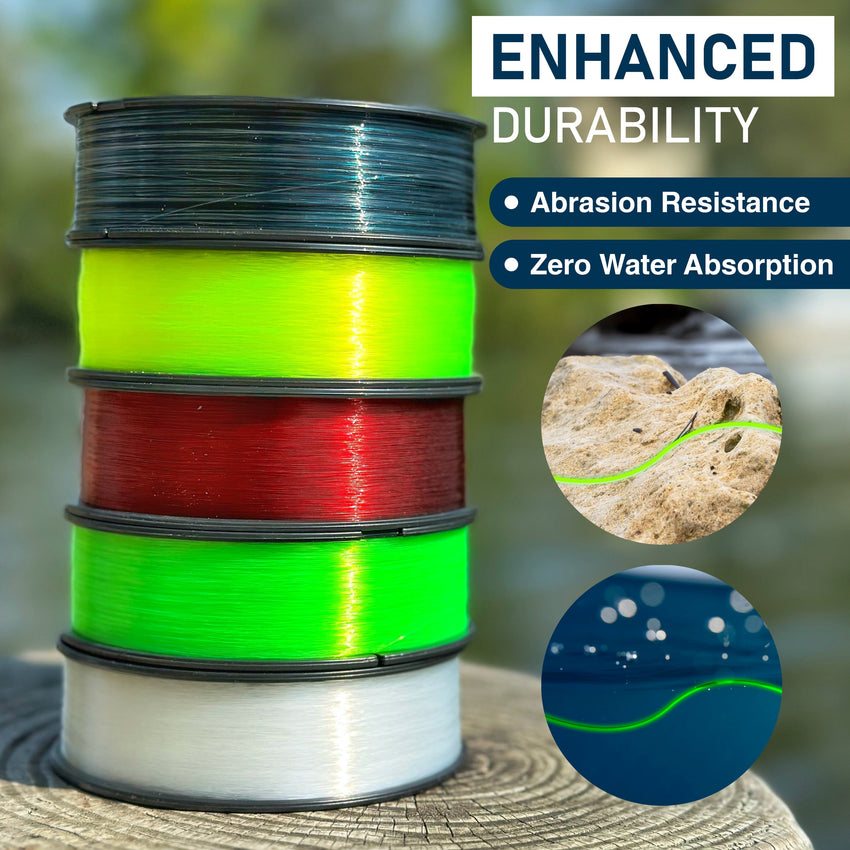 Reaction Tackle Nylon Monofilament Fishing Line 350-yard Spools