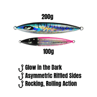 Javelin Slow Pitch Jig – 100g & 200g