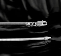 Omega Chain - Sterling Silver - 1.2 mm