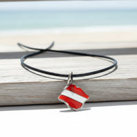 Stingray Cord Necklace- Sealife Collection - Pewter