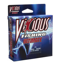 Vicious Ultimate Lo-Vis Green Mono - 10 Lb Test