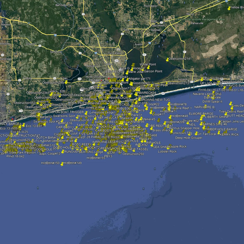 Pensacola Fishing Spots - Nearshore