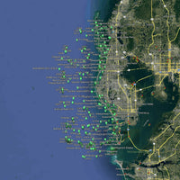 Pinellas Fishing Spots -  Nearshore Numbers