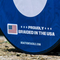 Reaction Tackle BRAIDED IN THE USA Fishing Line- X5