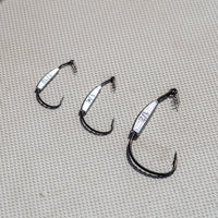 Reaction Tackle Lead Weighted Swimbait Hooks (10-PACK)
