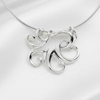 Octopus Pendant – Seaplicity Collection – Sterling Silver