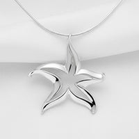 Starfish Necklace - Seaplicity Collection - Sterling Silver