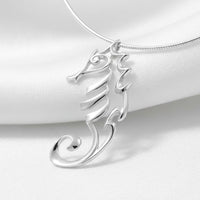 Seahorse Necklace – Seaplicity Collection – Sterling Silver