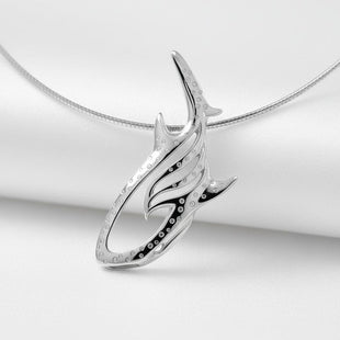 Whale Shark Necklace – Seaplicity Collection – Sterling Silver