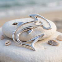 Hammerhead Shark Pendant Necklace – Seaplicity Collection – Sterling Silver