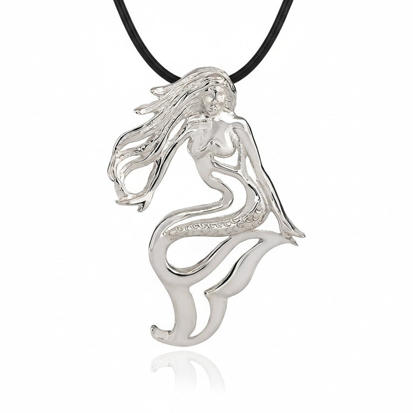 Lorelei Mermaid Necklace – Sterling Silver