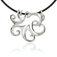 Octopus Pendant – Seaplicity Collection – Sterling Silver