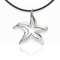 Starfish Necklace - Seaplicity Collection - Sterling Silver