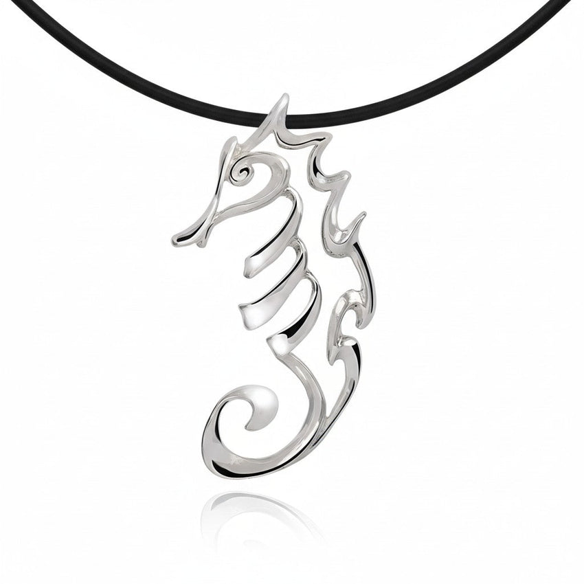 Seahorse Necklace – Seaplicity Collection – Sterling Silver