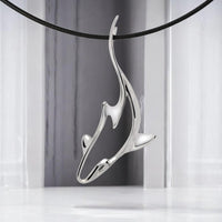 Grey Reef Shark Pendant – Seaplicity Collection – Sterling Silver