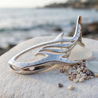 Whale Shark Necklace – Seaplicity Collection – Sterling Silver