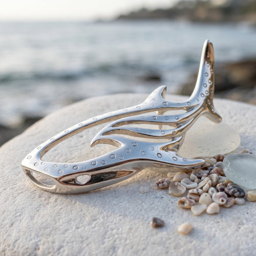 Whale Shark Necklace – Seaplicity Collection – Sterling Silver