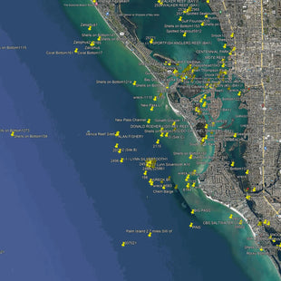 Sarasota Fishing Spots - Nearshore Numbers