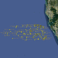 Sarasota Fishing Spots - Offshore Numbers