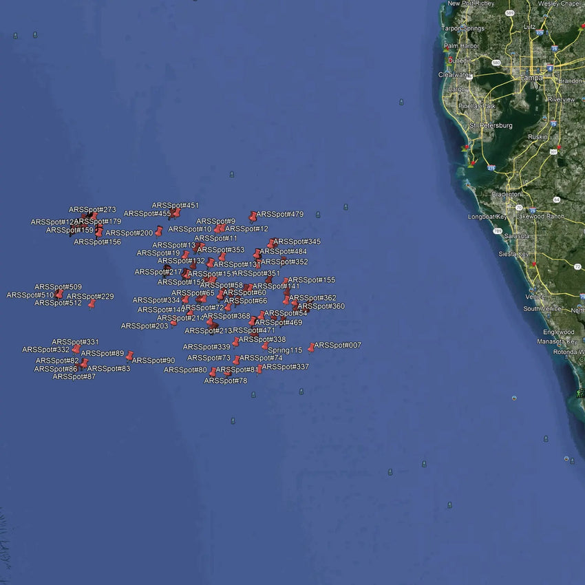 Sarasota Red Snapper Fishing Spots – GPS Numbers (Up to 922 Spots)