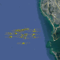 St Petersburg Hogfish Fishing Spots - Numbers