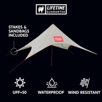 ShadeCaster 2 Person Sunshade