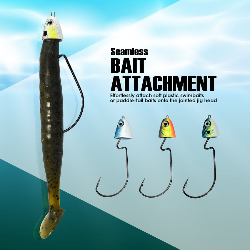 Reaction Tackle Tungsten Swing/ Swimbait Jig Heads