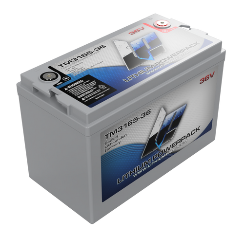 Lithium Pros TM3165-36 36V 65Ah BlueTooth Lithium Ion Trolling Battery