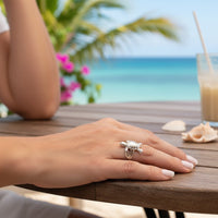 Sea Turtle Hatchling Ring - Sea Life Collection - Sterling Silver Success