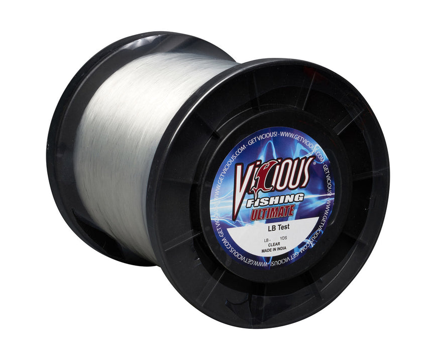 Vicious Ultimate Clear Mono - 4 Lb Test