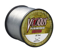 Vicious Catfish Clear Mono - 14 Lb Test