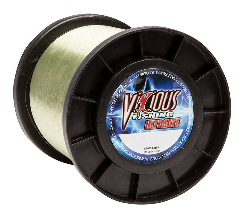 Vicious Ultimate Lo-Vis Green Mono - 20 Lb Test
