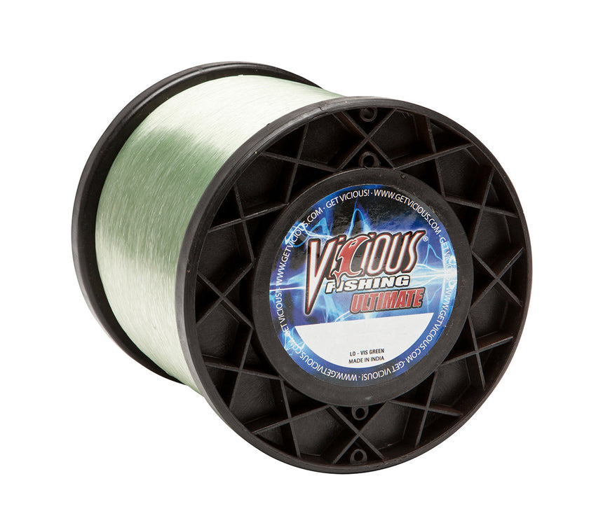Vicious Ultimate Lo-Vis Green Mono - 17 Lb Test