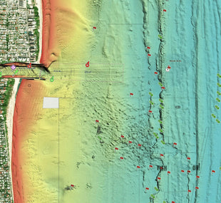 Palm Beach Fishing Spots - Nearshore Numbers